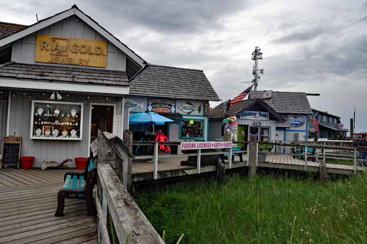 shops on the spit